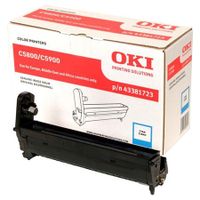 oki 43381723 original cyan imaging drum unit