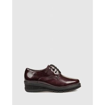 Pitillos Zapatos Bajos BLUCHER 11545 BURDEOS para mujer