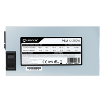 fuente alimentacion 250w unyka flex 1u estandar 250w 40