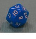 numbers 1  20 (6 same dice)