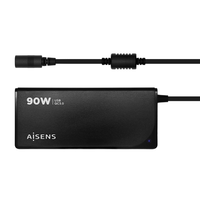aisens - cargador 90w automatico universal multitension para portatil
