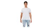 fox frequency tech maillot de manga corta blanco
