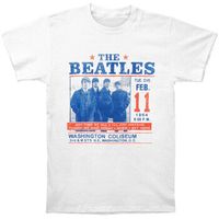the beatles tops y camisetas washington coliseum para mujer