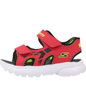 de SKECHERS SANDALIAS NINO MODELO RAZOR SPLASH COLOR ROJO RDBK