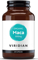 viridian maca bio 500mg 60 capsulas veganas