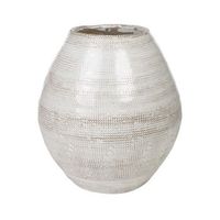 florero liso terracota