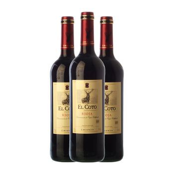 Coto De Rioja Vino Tinto Rioja Crianza Botella Magnum 1,5 L 12.5% Vol. (pack De 3 Unidades)