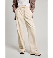 pepe jeans para mujer pl205012 jeans en fit loose gym 2832 beige casual algodon denim sostenible