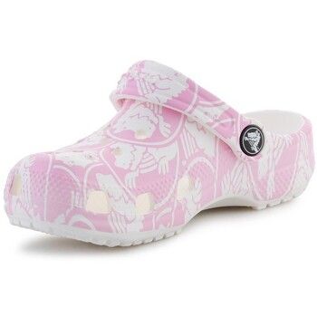 Crocs Zuecos Classic Duke Print Clog para niño