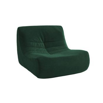Módulo Para Sofá Modular Envasado Al Vacío De Terciopelo, Verde