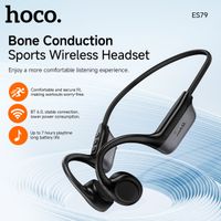 auriculares hoco es79 con conduccion osea bluetooth 60 auriculares con bajos auriculares deportivos con gancho para la oreja funcion tws
