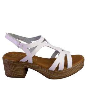 de OH MY SANDALS 5615-1375 SANDALIAS DE MUJER PIEL BLANCO