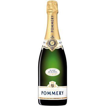 Pommery Blanc De Blancs Brut Champagne - Gran Reserva Chardonnay 100% - Espumos - 1 Botella 75 Cl - 12% Vol.