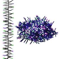 tira de luces de racimo con 3000 led pvc pastel multicolor vidaxl