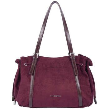 LANCASTER Bolsa Tote L con cremallera Velvet Emma BORDEOS para mujer