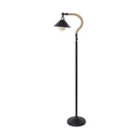 lampara de pie soga lumit 40w marron o26x144 cm