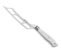 cuchillo queso acero inoxidable forjado nitrum 145 mm mango blanco