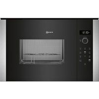 neff hlagd53n0b built-in microwave with grill - black black