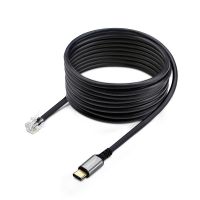 adaptador usb-c a rj9 startech ur9-headset-adapter 18 m negro plug and play