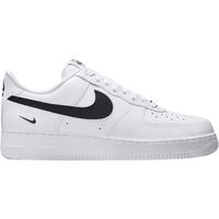 nike zapatillas air force 1 low se nylon swoosh white black para hombre