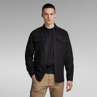 g-star raw camisa manga larga d20165-7647 marine-b564 black para hombre
