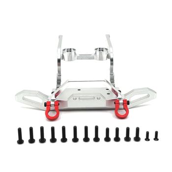 Parachoques delantero mejorado de metal para MJX 1/12 H12Y H12Y+ piezas de repuesto para coche RC