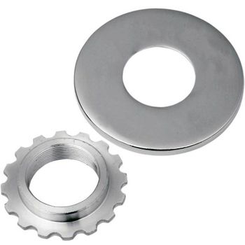 Kit de tuerca de cabeza de dirección y junta guardapolvo Harley-Davidson Softail -'06 rodamiento superior