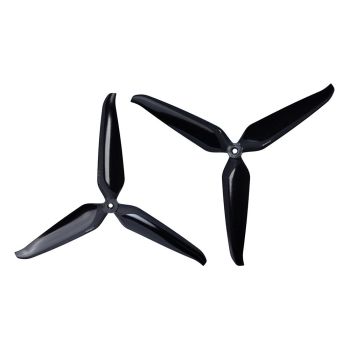 1 par / 2 pares Gemfan 10.1x5.5 1055 propulsor de 10.1 pulgadas de 3 hélices agujero de 5 mm para dron de carreras RC FP