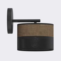aplique de pared lomis marron