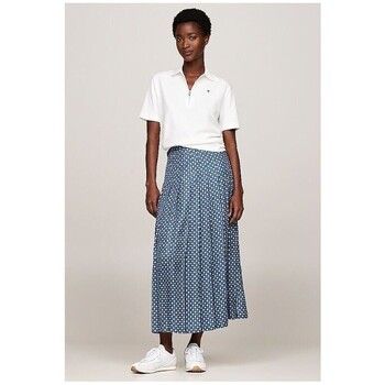 Tommy Hilfiger Falda FALDA FOULARD PLEATED MUJER para mujer