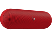 apple beats pill altavoz bluetooth inalambrico cargador portatil usb-c hasta 24 horas de bateria ip67 y android microfono rojo llama