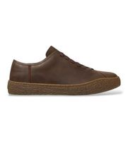 camper para hombre k100927-013 zapatillas de piel peu terreno marron 46 plano ninguno casual
