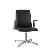 silla de conferencia  silla para visitantes ambassado v epu negra hjh office