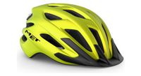 casco met crossover amarillo lima metalizado mate