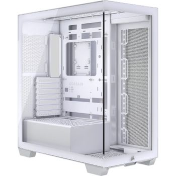 Corsair 3500X Semi Torre Cristal Templado USB-C Blanca