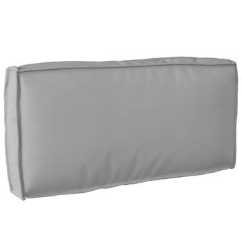 Cojín Tela Oxford Gris 80 X 40 X 12 Cm Vidaxl