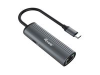 adaptador usb-c equip 133486 a 1xusb-c pd 100w 1x1gb rj45 wakeonlan