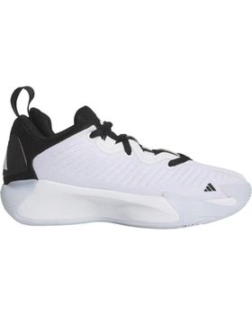 de ADIDAS ZAPATILLAS BALONCESTO ADIDAS INITIATION JUNIOR BLANCAS CON DETALLES NEGROS BLANCO