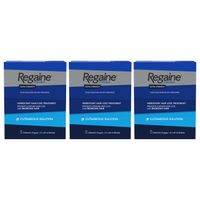 regaine extra strength 5 hair loss solution for men 12 months - 3x60ml - 3 pack