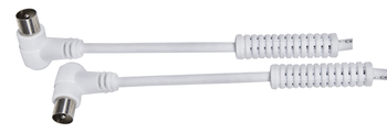 CABLE ANTENA DCU 90-90 C/FIL BLANCO 3M (391101)