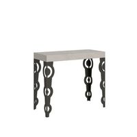 mesa consola extensible karamay pequena de cachemira premium 90 x 40196 cm