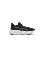 zapatillas de running puma maxstride lite negrodorado hombre