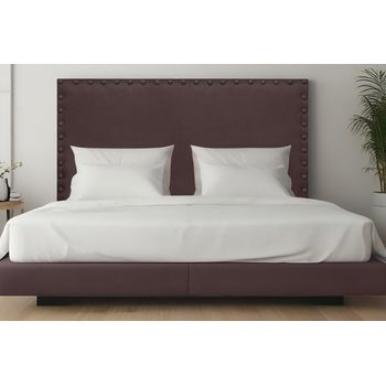 Cabecero Cama Bruselas Marrón 135x70 Cm
