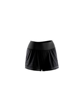 Pantalones de Trail Lurbel Venus Shorts W Mujer Negro/Gris Hielo