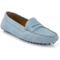 atlanta mocassin mocasines drivers michele en piel de ante para mujer
