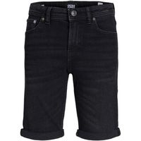 jack  jones short nino 12225186 jjirick jjioriginal shorts mf 305 jnr black denim para nino