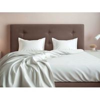 cabecero cama tapizado tejido antimanchas barcelona largo marron 105x125 cm