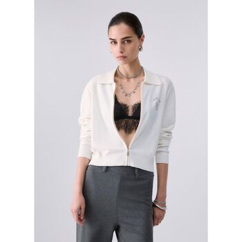 Liu Jo Chaqueta de punto Cárdigan con micro lentejuelas para mujer
