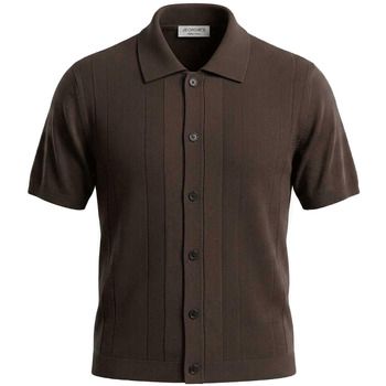 Jeordie's Abrigo 60621 CAMICIA MM FASCE CHICCO-356 CIOCCOLATA para hombre