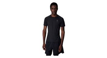 Maillot de manga corta reflectante de secado rapido champion negro
